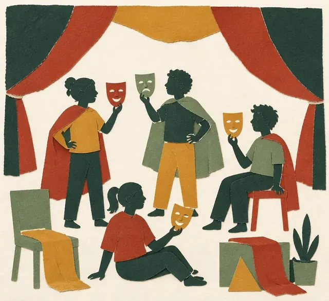 Faire du théâtre en classe sans être comédien